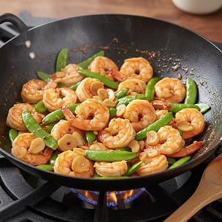 Garlic Shrimp Stir-Fry