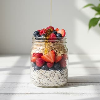 Berry Overnight Oats